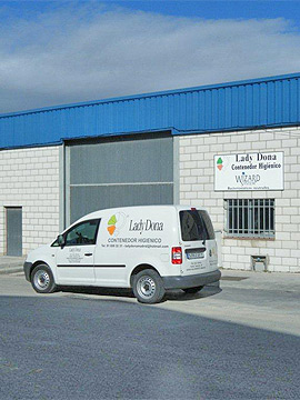 Lady Dona. Higiene Industrial. Contenedores higienicos en Madrid y Toledo.